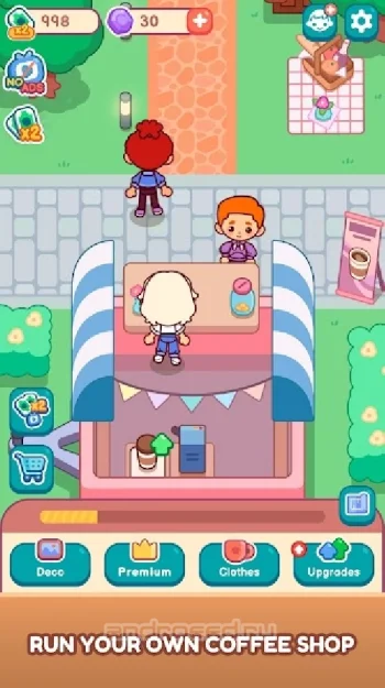 My Sweet Coffee Shop - Idle Game - скриншот 1