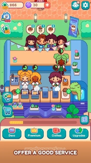 My Sweet Coffee Shop - Idle Game - скриншот 3