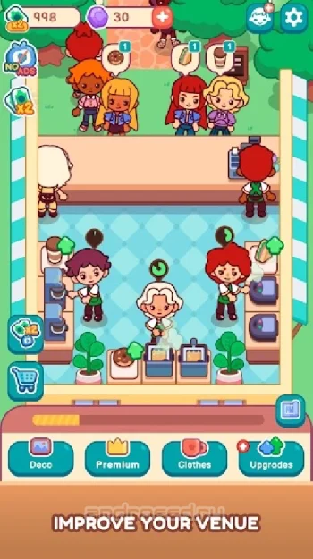 My Sweet Coffee Shop - Idle Game - скриншот 4