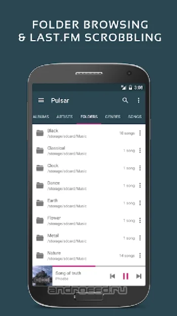 Pulsar Music Player Pro - скриншот 5