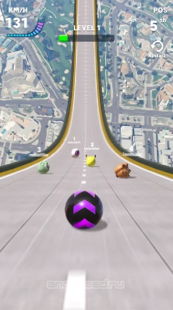 Racing Ball Master 3D - скриншот 1