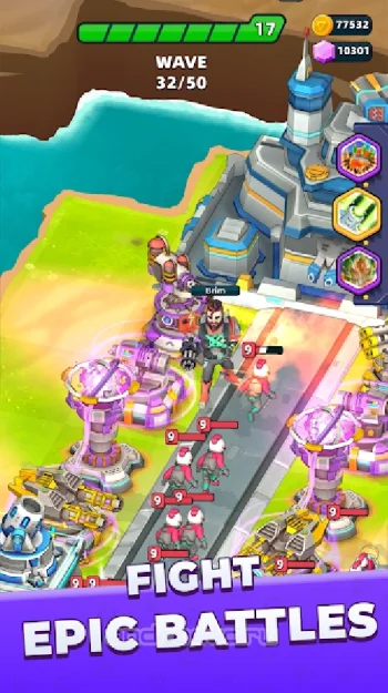 Raid Rush: Tower Defense TD - скриншот 2