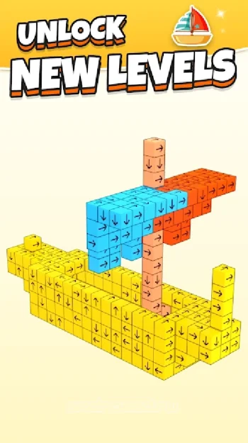 Tap Out - Убрать 3D кубики - скриншот 4