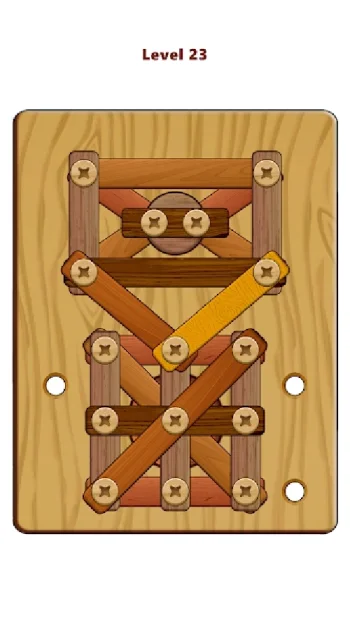 Wood Nuts & Bolts Puzzle - скриншот 2