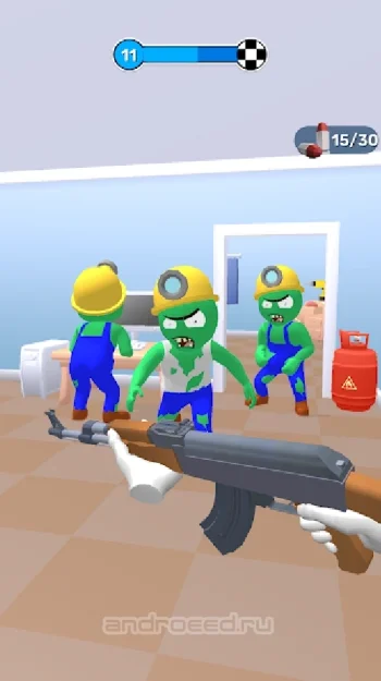 Zombie Master: Зомби Стрелялки - скриншот 2
