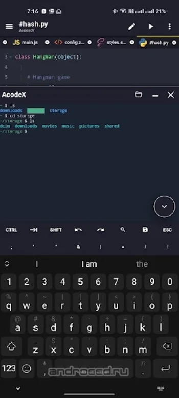 Acode - code editor | FOSS - скриншот 4