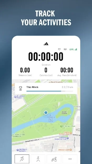 adidas Running: Беговой Трекер - скриншот 2