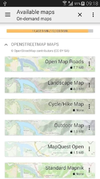 All-In-One Offline Maps - скриншот 3
