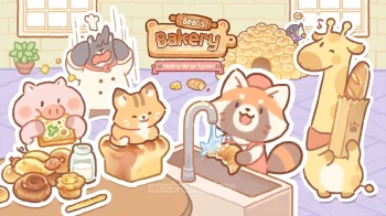 Bear Bakery - Merge Tycoon - скриншот 1