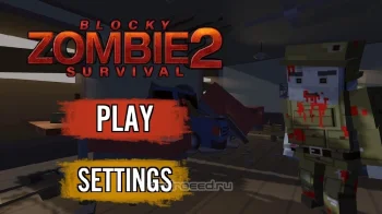 Blocky Zombie Survival 2 - скриншот 2