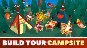 Camping Empire Tycoon : Idle - скриншот 5
