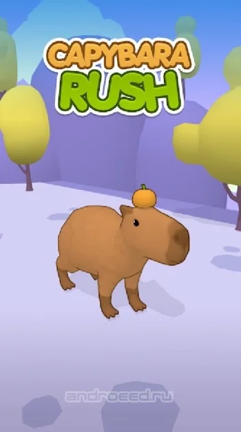 Capybara Rush - скриншот 1