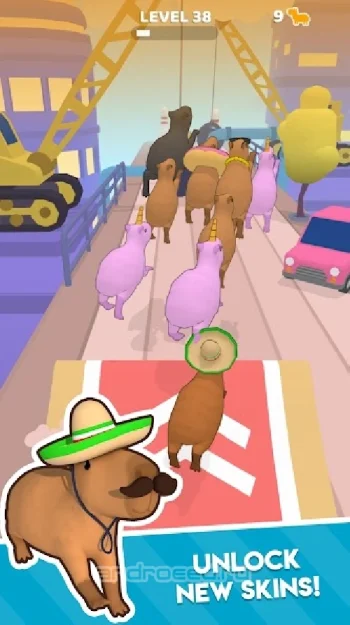 Capybara Rush - скриншот 3