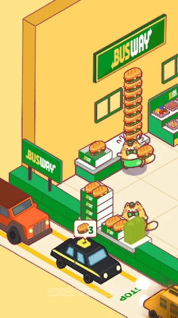 Cat Snack Bar - скриншот 1