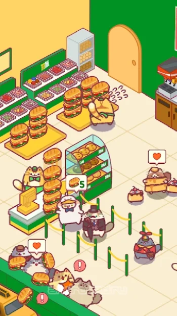 Cat Snack Bar - скриншот 2