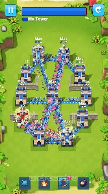 Conquer the Kingdom: Tower War - скриншот 4