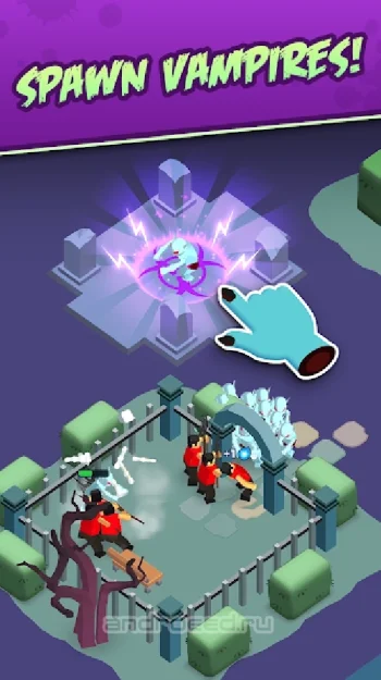 Dracula City Master: Idle Army - скриншот 2