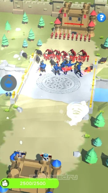 Draw Castle War - скриншот 1