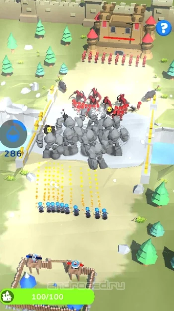 Draw Castle War - скриншот 5