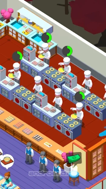Dream Restaurant - Idle Tycoon - скриншот 2