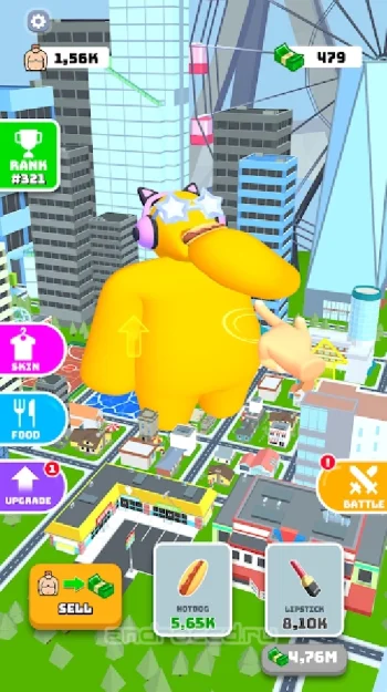 Eating Hero: Clicker Food Game - скриншот 3