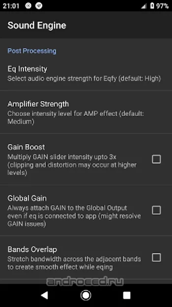 Eqfy Equalizer for Spotify - скриншот 5