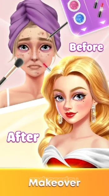 Fashion Star: Dress Up, Makeup - скриншот 1
