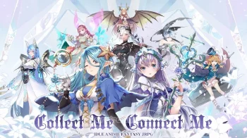 Girl's Connect: Idle RPG - скриншот 1