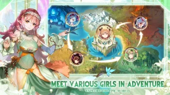 Girl's Connect: Idle RPG - скриншот 5