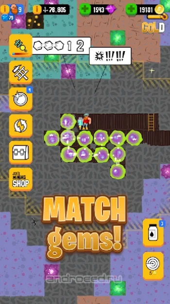 Gold Digger FRVR - Mine Puzzle - скриншот 4