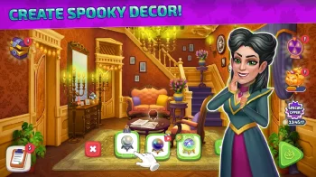 Halloween Merge: House Design - скриншот 4