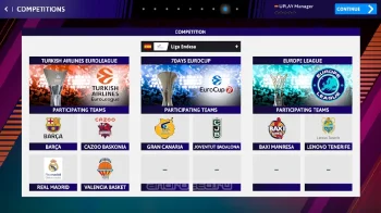 iBasketball Manager 23 - скриншот 1
