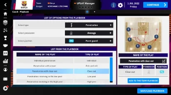 iBasketball Manager 23 - скриншот 4