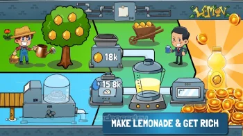 Idle Lemonade Tycoon Empire - скриншот 3