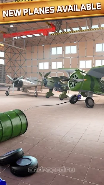 Idle Planes: Air Force Squad - скриншот 1