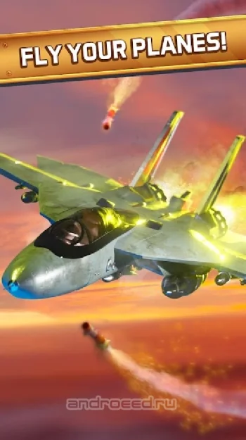 Idle Planes: Air Force Squad - скриншот 5