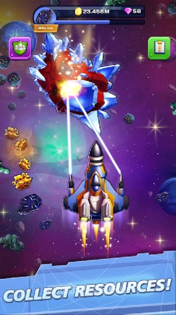 Idle Pocket SpaceCraft - скриншот 4