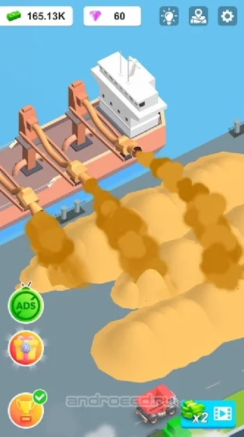 Idle Sand Tycoon - скриншот 1