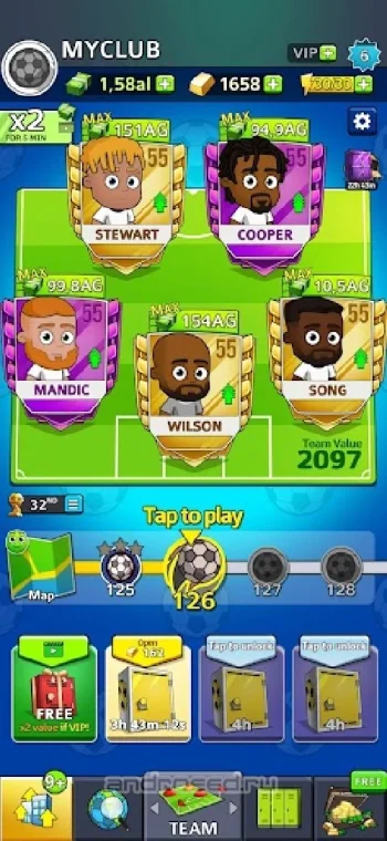 Idle Soccer Story - Tycoon RPG - скриншот 2