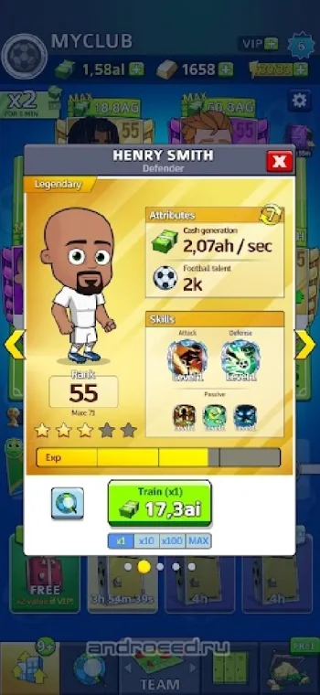 Idle Soccer Story - Tycoon RPG - скриншот 4