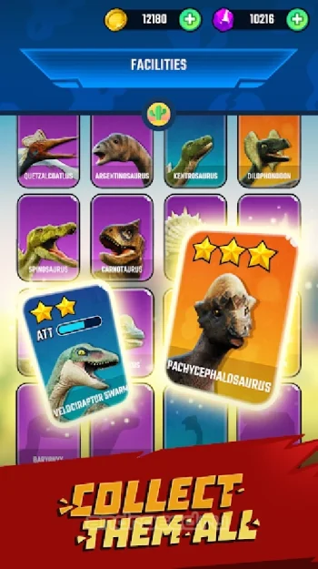Jurassic Warfare: Dino Battle - скриншот 2