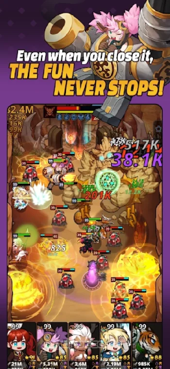 Loop Dungeon: Idle RPG - скриншот 2