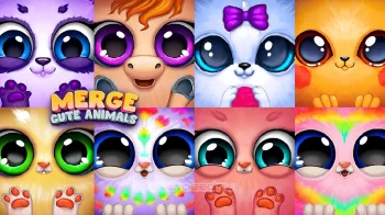 Merge Cute Animal 2: Питомцы - скриншот 1