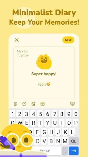 Moodpress - график настроения - скриншот 5