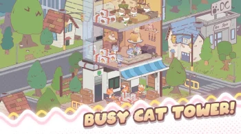 My Cat Tower : Idle Tycoon - скриншот 4