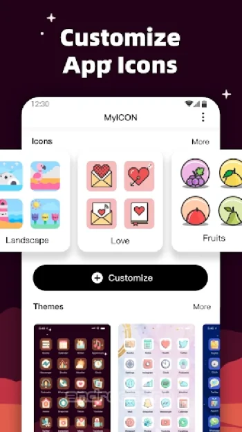 MyICON – Темы для смены иконок - скриншот 1