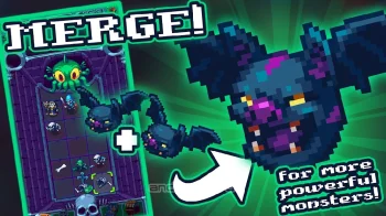 NecroMerger - Idle Merge Game - скриншот 1