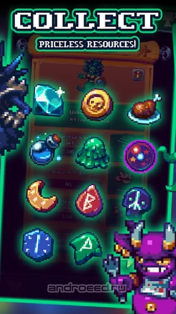 NecroMerger - Idle Merge Game - скриншот 4