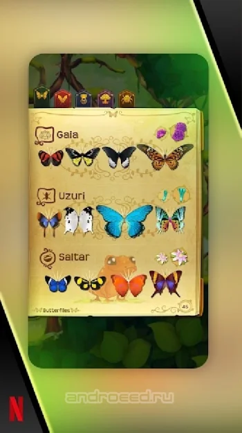 NETFLIX Flutter Butterflies - скриншот 2