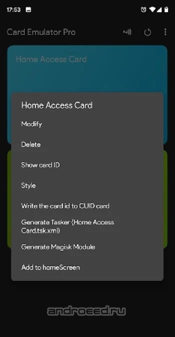 NFC Card Emulator Pro (Root) - скриншот 4